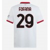 AC Milan Youssouf Fofana #29 Bortatröja 2024-25 Korta ärmar